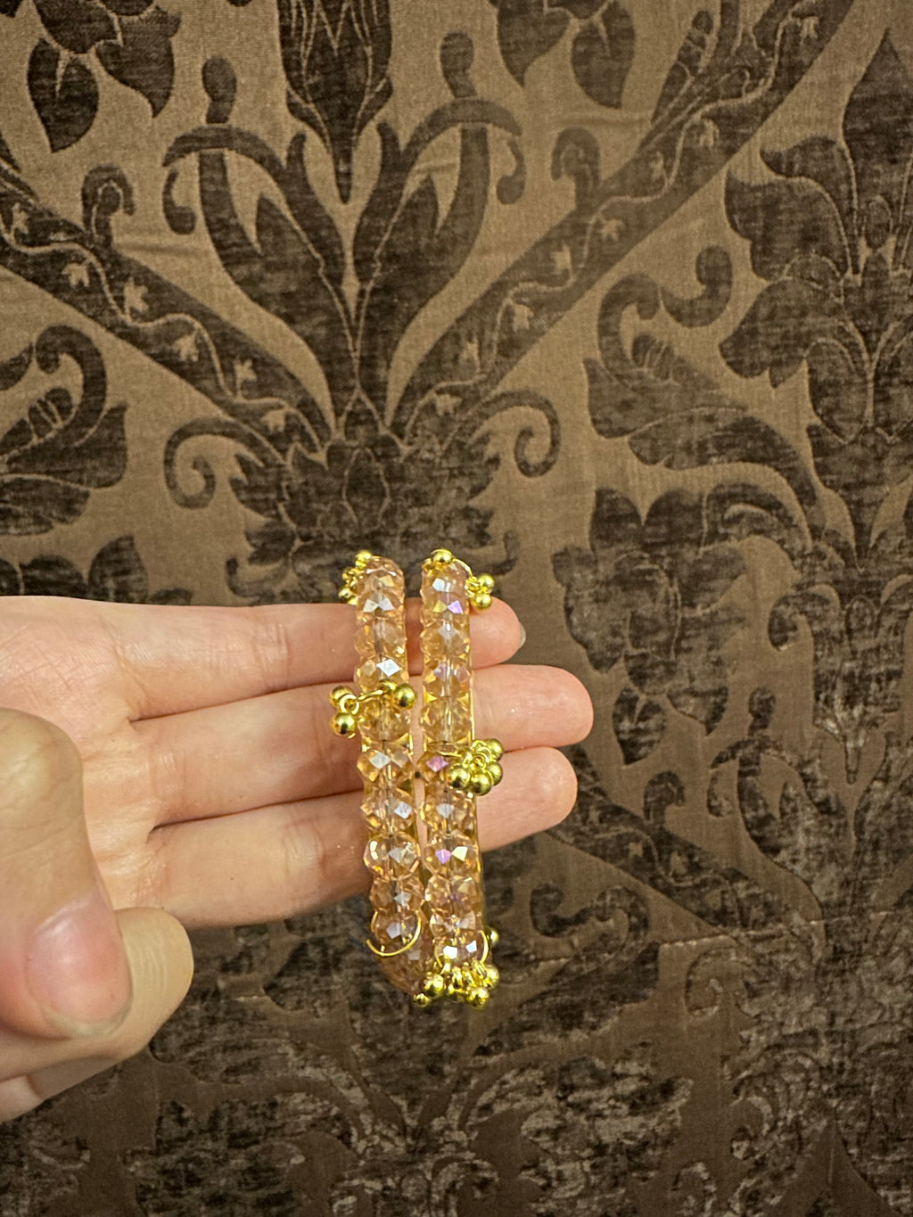Ghagray with Pearls | Festive Traditional Bangles